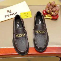 fendi cuir chaussures pour homme s_1255a22